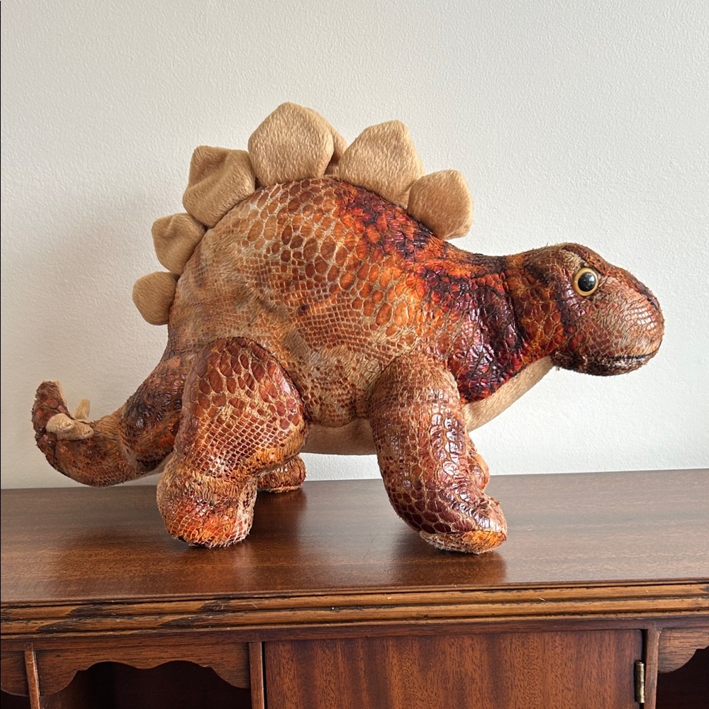 Gund Grog the 14” Stegosaurus Brown Dinosaur Plush